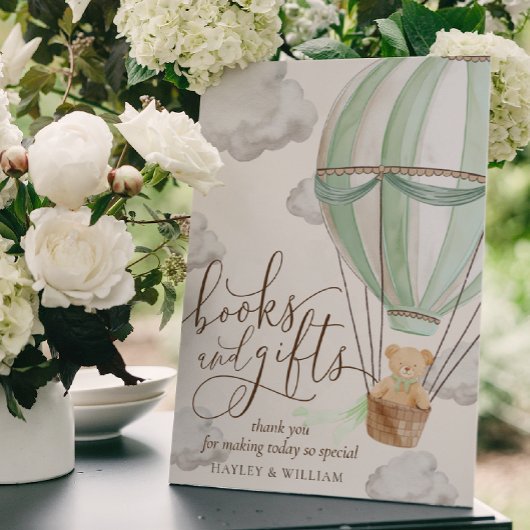 Poster Nous pouvons attendre des livres et des Baby showe