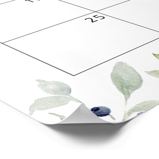 Poster Nous pouvons attendre longtemps Devinez le calendr (Coin)