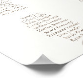 Poster Nous Pouvons Attendre Rapidement Le Baby shower Li (Coin)