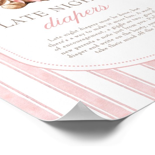 Poster Nous Pouvons Attendre Tard Nuit Diapeurs Jeu Signe (Coin)