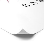 Poster Nous pouvons attendre tôt Teddy Bear Baby shower B (Coin)