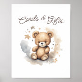 Poster Nous pouvons attendre un Baby shower neutre pour l (Devant)