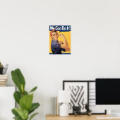 Poster Nous Pouvons Le Faire ! (Bureau à domicile)