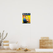 Poster Nous pouvons le faire (Cuisine)