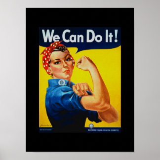 Poster Nous pouvons le faire Rosie l'affiche du Riveter