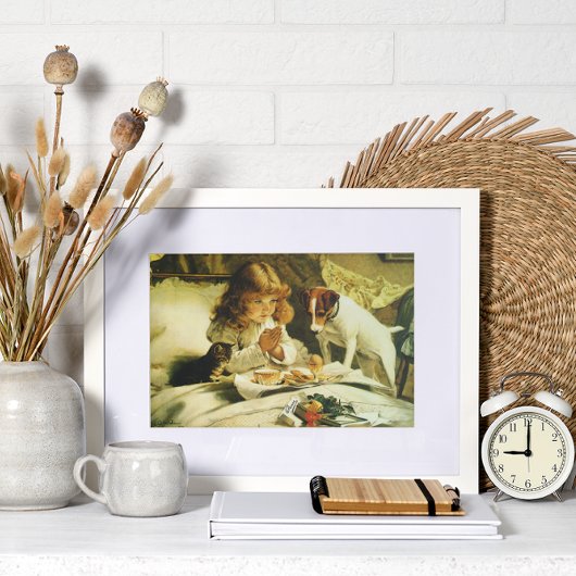 Poster Nous Prions, Suspendez Charles Burton Barber