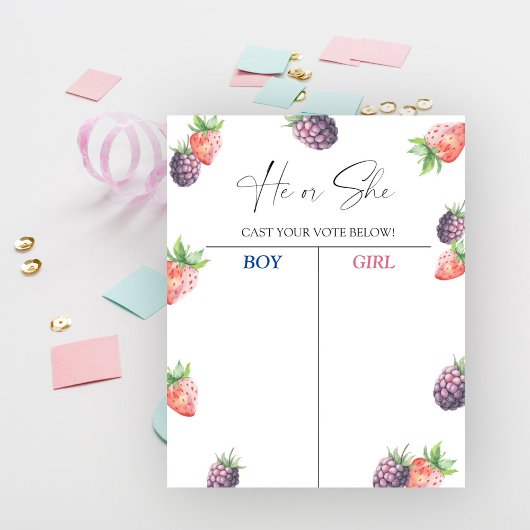 Poster Nous savons que le genre révèle un graphique