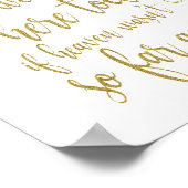 Poster Nous savons que vous seriez ici aujourd'hui Mariag (Coin)