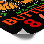 Poster Nous Seulement Un Monarque Et Son Papillon A 8647 (Coin)