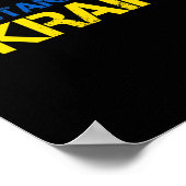 Poster Nous sommes avec l'Ukraine 2 (Coin)