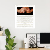 Poster Nous sommes des travailleurs sociaux (Bureau à domicile)