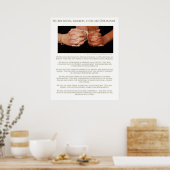 Poster Nous sommes des travailleurs sociaux (Cuisine)