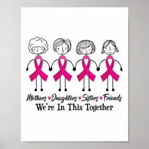 Poster Nous Sommes Ensemble Amis De La Famille Cancer Du