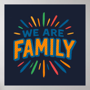 Poster Nous sommes Famille 1