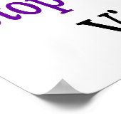 Poster Nous sommes ici pour mettre fin à la violence dome (Coin)