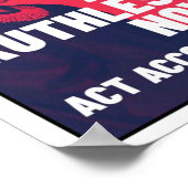 Poster Nous sommes impitoyables maintenant - Agissez en c (Coin)