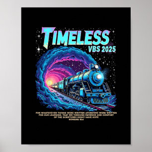 Poster Nous sommes intemporels grâce à la patience Vbs d'