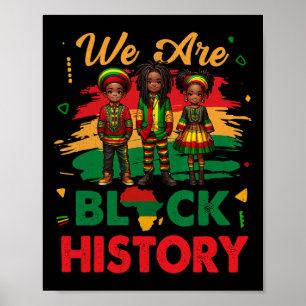 Poster Nous sommes la carte du Mois de l'histoire des Noi