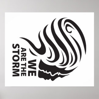 Poster Nous sommes l'affiche de la tempête