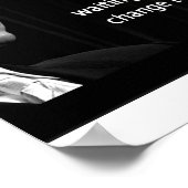 Poster Nous sommes le changement que nous recherchons (Coin)