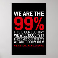 Nous sommes les 99% - 99% occupy wall street