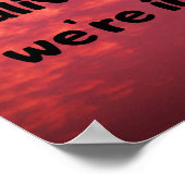 Poster Nous sommes les plus vivants quand nous sommes amo (Coin)