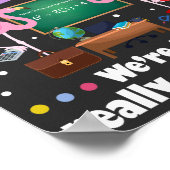 Poster nous sommes plus que des amis enseignants, flaming (Coin)