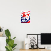 Poster Nous sommes tous dedans -- WWII (Bureau à domicile)