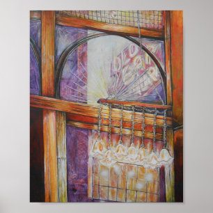 Poster Nous sommes tous des papillons volant autour de la