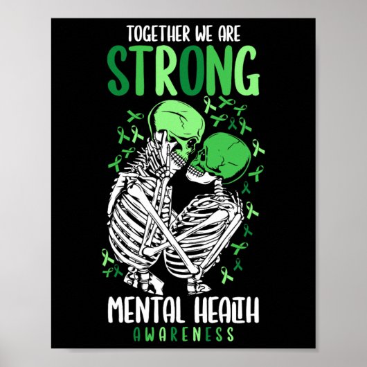 Poster Nous Sommes Un Solide Guerrier De Sensibilisation (Devant)