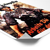 Poster Nous sommes Wir Kampfen (Coin)