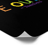 Poster Nous Sortons Enseignant Fin De L'Année Scolaire -  (Coin)