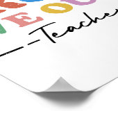 Poster Nous Sortons Enseignants Fin de l'année scolaire E (Coin)