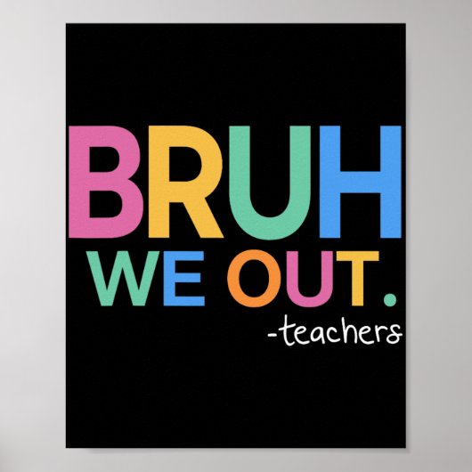 Poster Nous sortons la vie des enseignants (Devant)