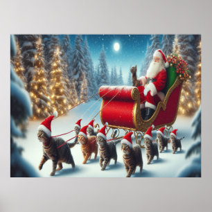 Poster Nous souhaitons un joyeux Noël - O23