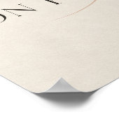 Poster Nous sur mesure Typographie de relation minimalist (Coin)