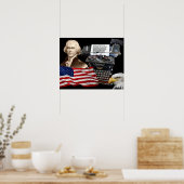 Poster Nous tenons ces vérités - patriotisme américain (Cuisine)