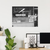 Poster Nous Trions Les Cheveux Longs (Bureau à domicile)