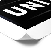 Poster Nous unissons nos forces (Coin)