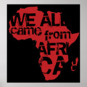 POSTER NOUS VENONS TOUS D'AFRIQUE 2 (Devant)