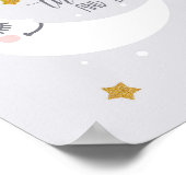 Poster Nous vous aimons jusqu'à la lune et retour décorat (Coin)