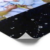 Poster Nous vous aimons Papa | 8 Photo (Coin)