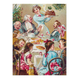 Poster Nous vous souhaitons à tous un joyeux Noël - Carte