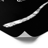 Poster Nous voyageons sans nous échapper - art imprimé (Coin)