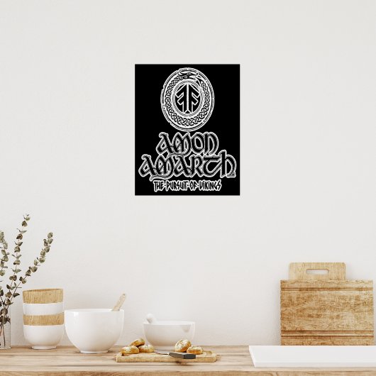 Poster Nouveau Amon Amarth Design (Cuisine)