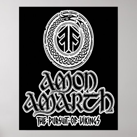 Poster Nouveau Amon Amarth Design (Devant)