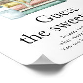 Poster Nouveau Baby shower de chapitre - Devinez le doux  (Coin)