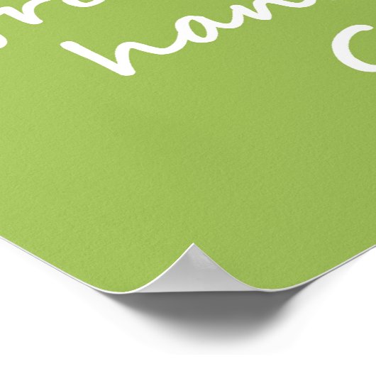 Poster Nouveau bébé (Coin)