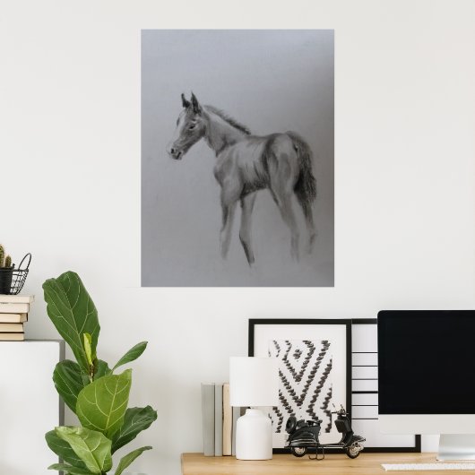 Poster Nouveau bébé (Bureau à domicile)