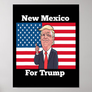 Poster Nouveau cadeau de l'État du Mexique pour Trump Pro